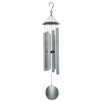 Windgong 112 cm zilver