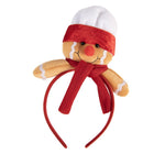 Christmas Headband 18x4x25 cm Beige Plastic