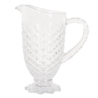 Schenkkan glas 20x13x24 cm transparant