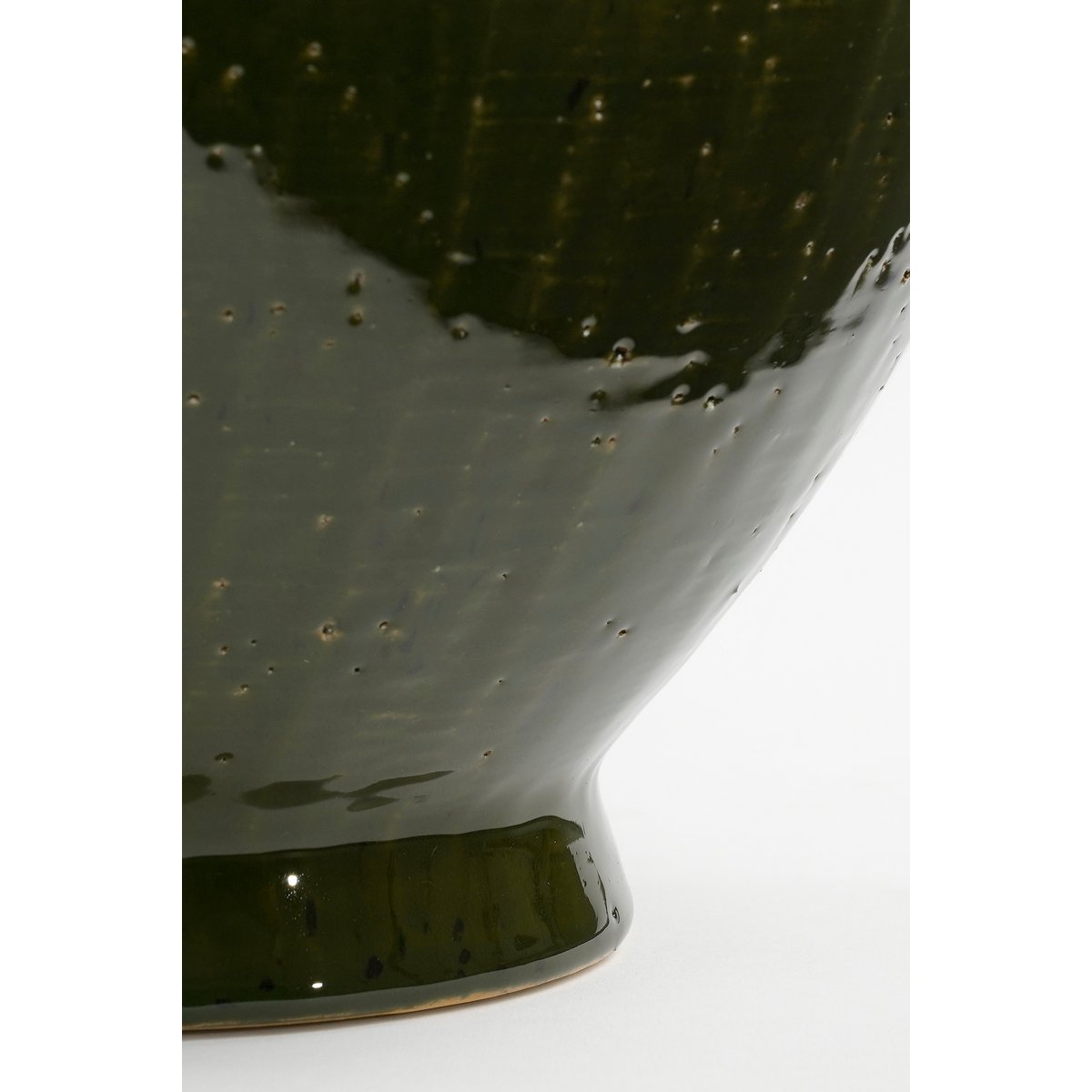 Vaas keramiek groen H34 x Ø26 cm