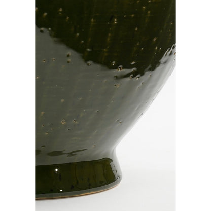 Vaas keramiek groen H34 x Ø26 cm