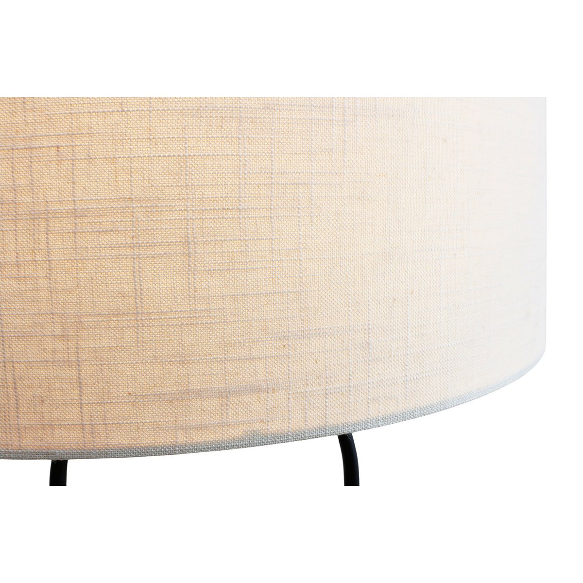 Vloerlamp drijfhout naturel/wit 155 cm met plantenmand