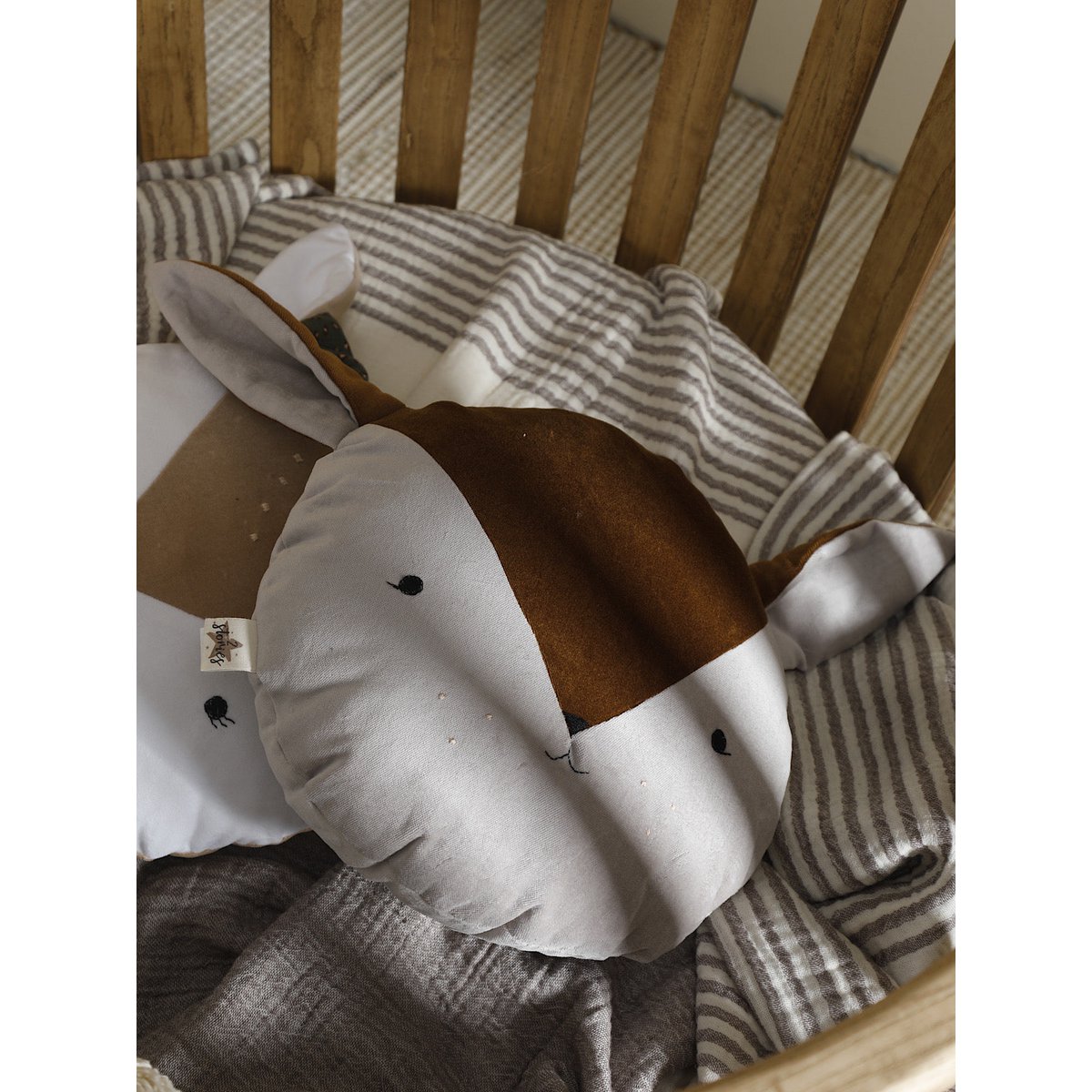 Bambi Boy Kussen Van Zacht Matt Velvet Voor Knuffelen