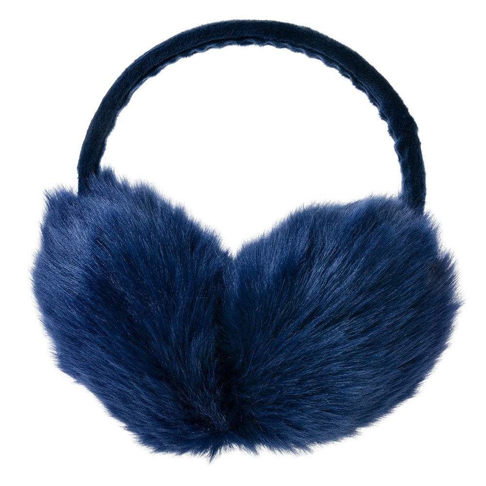 Oorwarmers blauw polyester verstelbaar
