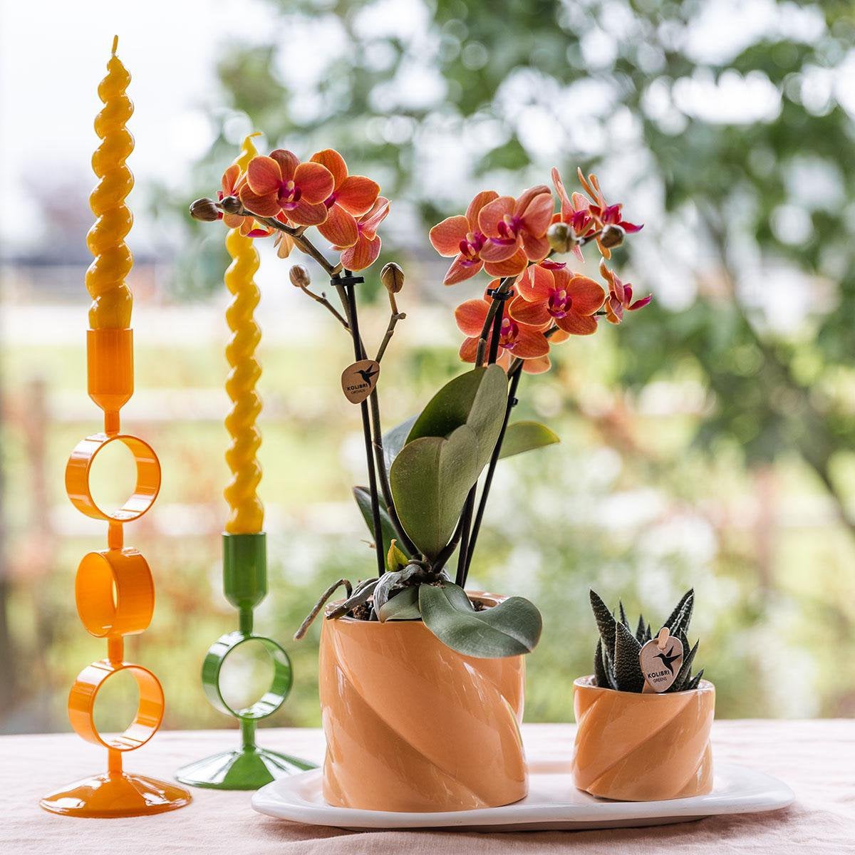 Sierpot keramiek peach Ø6 cm