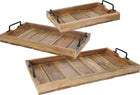 Mango Wood Trays - Set of 3
