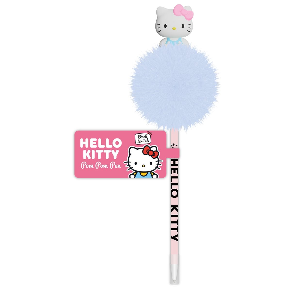 Hello Kitty balpen met pompom
