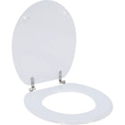 Bathroom Solutions Toilet Seat MDF - Wood - White