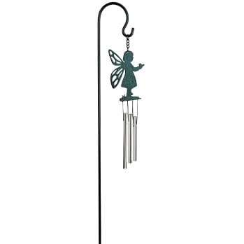 Wind Chime, Nature's Melody, Musical Ornament Stake Chime Fairy/Elf, OS18FR, approx 45 cm
