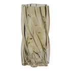 Vaas mondgeblazen glas ø12,5x25 cm groen