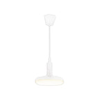 Hanglamp UFO 22 cm wit kunststof E27