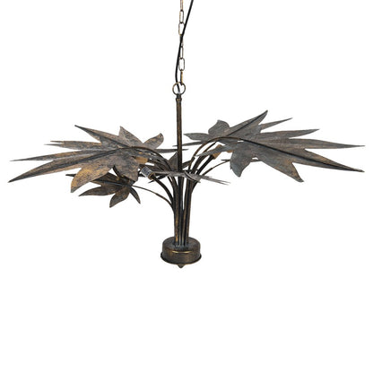 Pendant Lamp 86x86x49 cm Copper-Colored Metal Pendant Lamp Dining Table