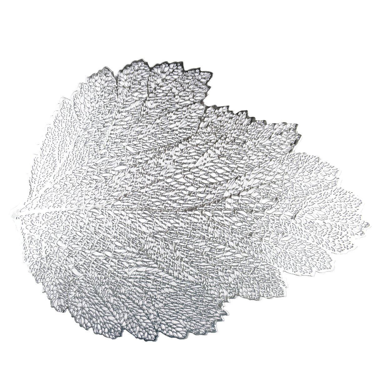 Onderzetter zilver 47x36 cm plastic