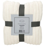 Fleece deken 150x200 cm crème