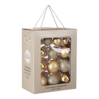 Christmas bauble set Champagne