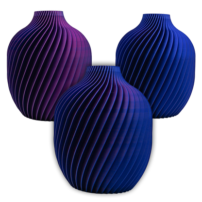 Nova 3D Vase - 3D Printed Vase - Sustainable PLA - Suitable for Artificial Flowers