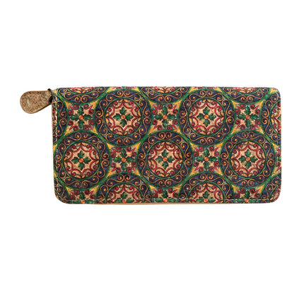 Portemonnee kurk 19x10x2.5 cm dames