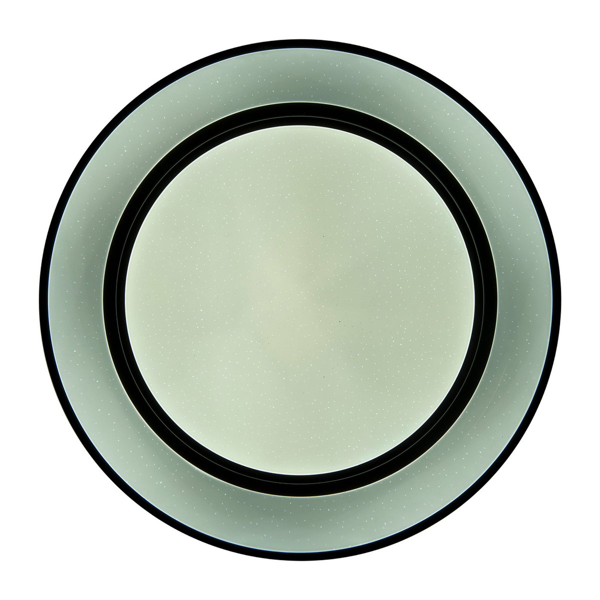 Monterey LEDs Plafondlamp 47,5 Cm Metalen En Plastic Zwart