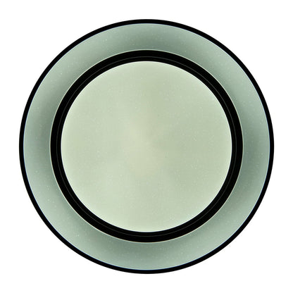 Monterey LEDs Plafondlamp 47,5 Cm Metalen En Plastic Zwart