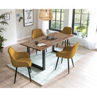 Dining set 5 pcs. 160x90 cm