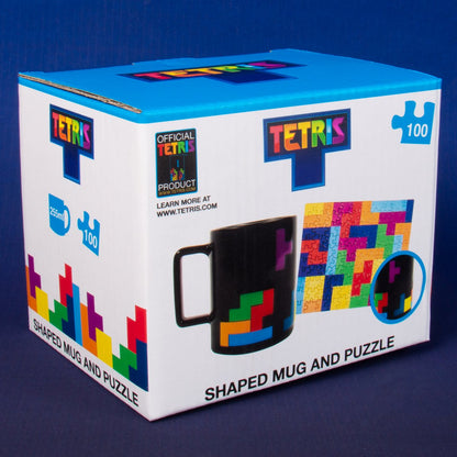 Tetris - beker en puzzel