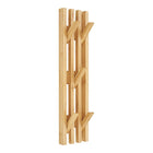 Kapstok hout bamboe bruin 60x14x9,5 cm
