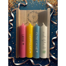 Wensvervuller: Set van 4 conische kaarsen