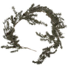 Christmas garland 20x7x180 cm / 3xAA Green Wood