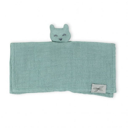 Knuffeldoekje kat 19,5x19,5 cm