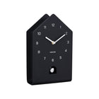 Wandklok koekoek 17x29 cm zwart