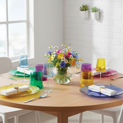 Servethouder steen multicolor set van 4