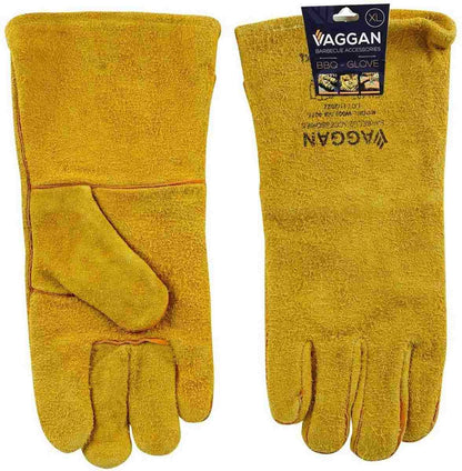 Vaggan Bbq Handschoenen - Leer