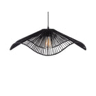 Hanglamp Sombra 62x62x19 cm jute zwart