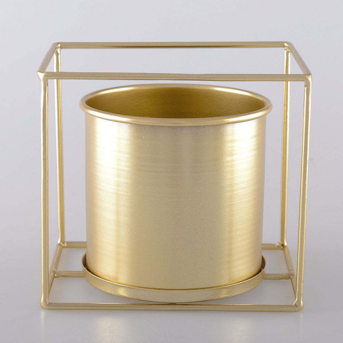 Gouden potbedekking