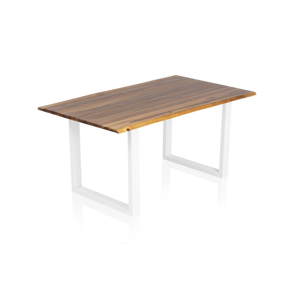 Eettafel massief acaciahout 180x90x75 cm
