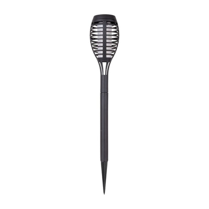 Tuinspots LED 5 stuks 45 cm grijs plastic