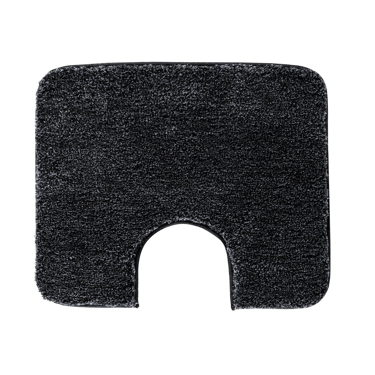 Toiletmat 60x60 cm donkergrijs