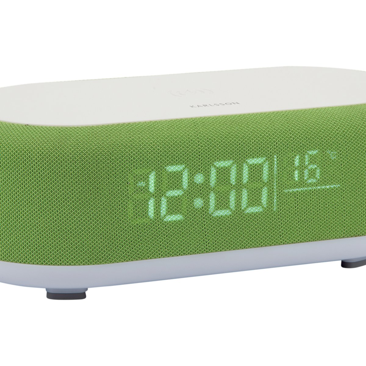 Wekker met draadloze telefoonoplader en Bluetooth