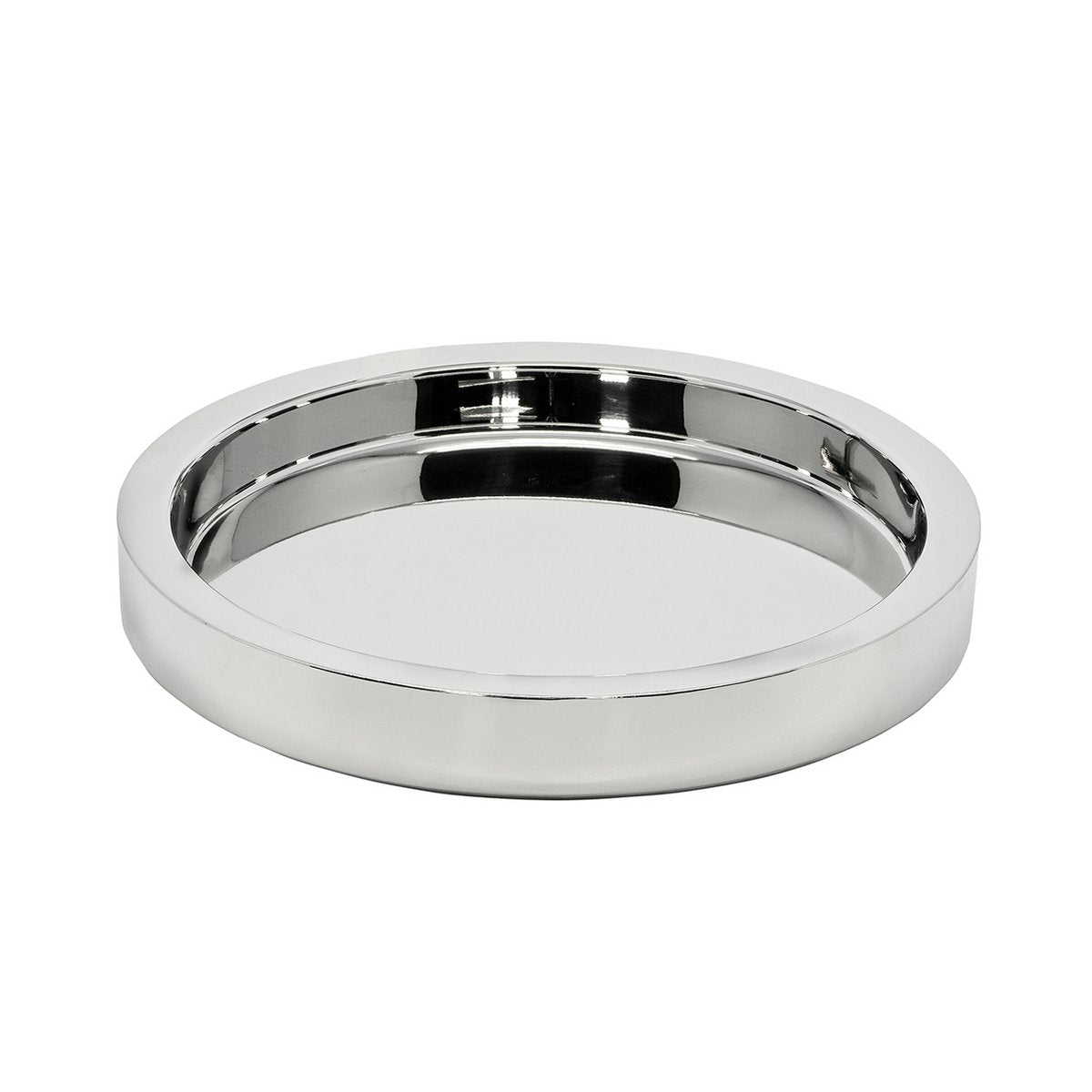 Dienblad rond RVS 55 cm hoogglans