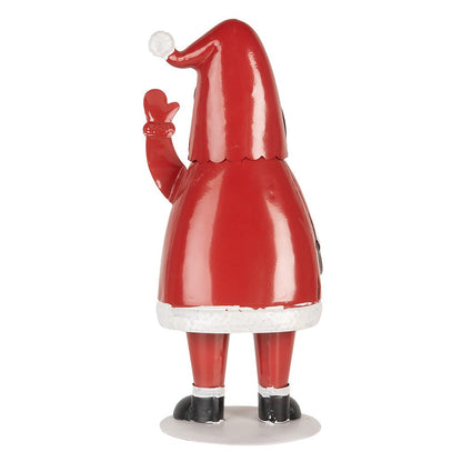 Kerstdecoratie Brievenbus 16x14x35 cm Rood Metaal