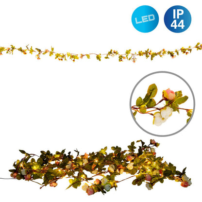 LED lichtsnoer 420 cm warm wit