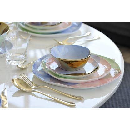 Tricolor-paradise bread plate