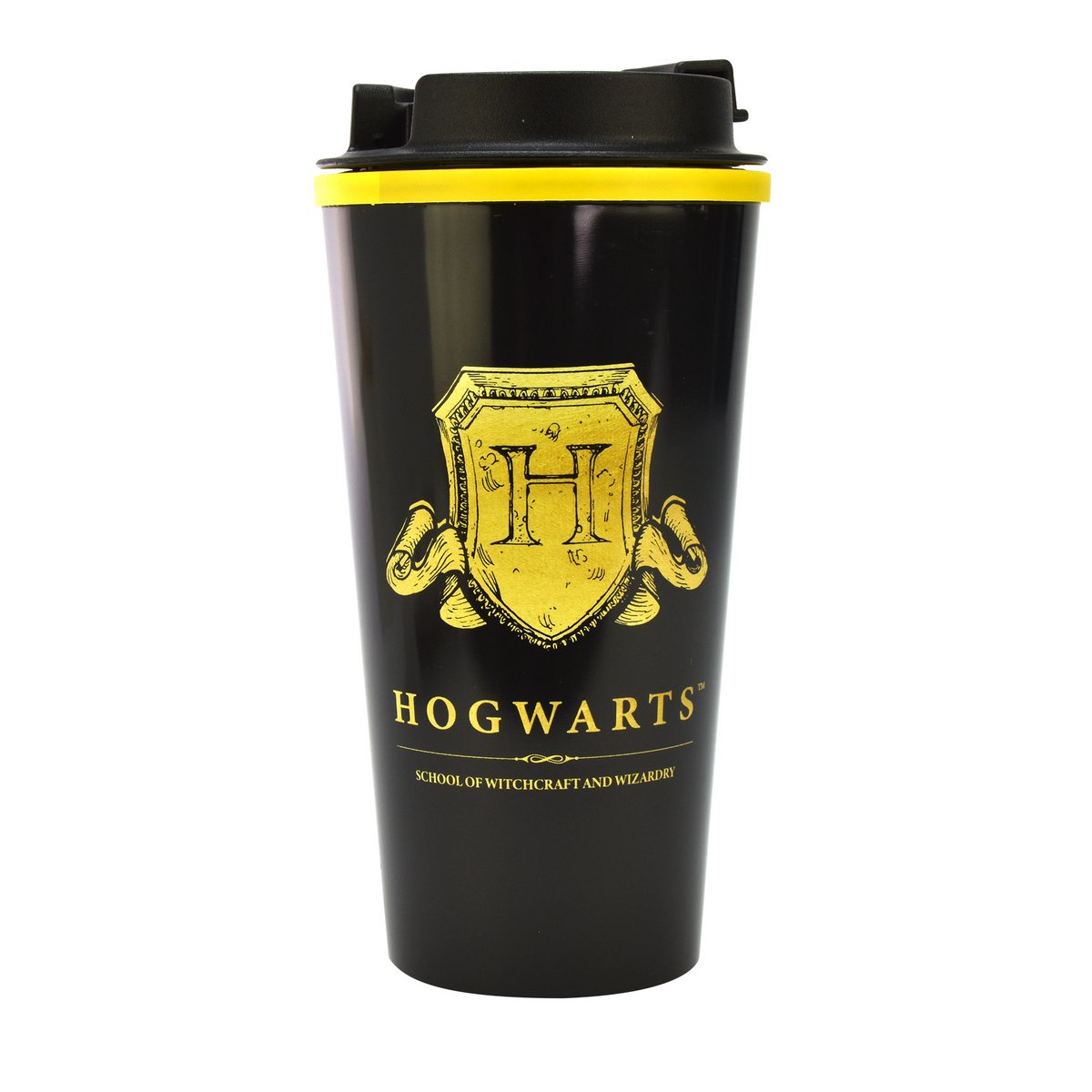 Thermokoffiemok Harry Potter 450ml zwart geel