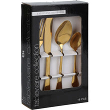 Excellent Houseware Bestekset 16 Dlg - Rvs - Goud