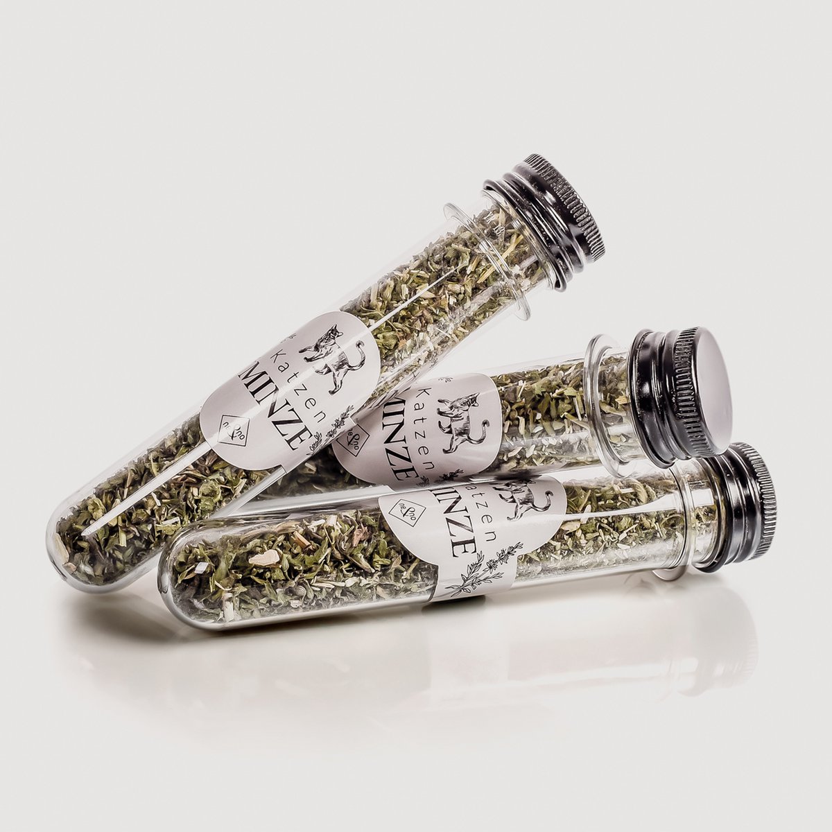 NE & NO® Gift Set Cats Well -being Herbs: Catnint + Valerian Spray + Matatabi Sticks