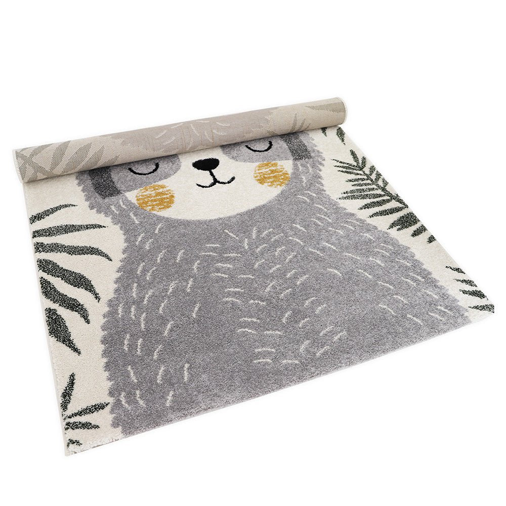 Vloerkleed babykamer luiaard 120x170 cm