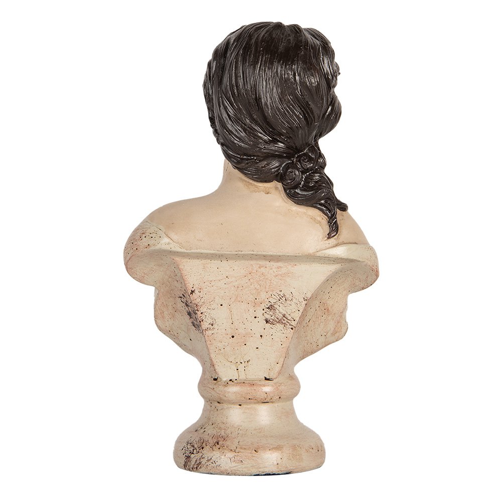 Decoration Figurine Woman 12x8x20 cm Beige Plastic