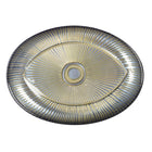 Aulica presentatie cup ovaal 22x15,5 cm zilver