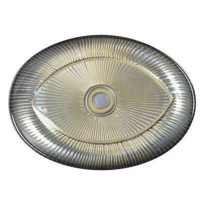 Aulica presentatie cup ovaal 22x15,5 cm zilver