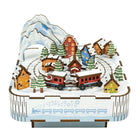 Muziekdoos 3D houten puzzel 14x14x12,2 cm